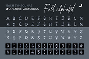 Sparkling Crystals Letters Overlays, a Symbol Font by PhotoSpirit (Thumbnail 3 of 8)