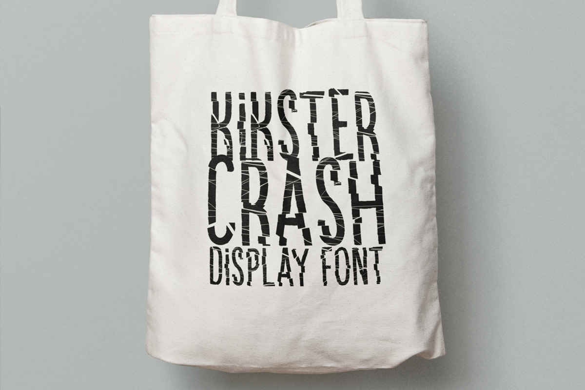 Kiskter crash, a Font by La Boite Graphique (Photo 1 of 3)