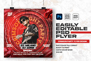 Night Party PSD Flyer Design, a Flyer Template by Shajib Shikder (Thumbnail 1 of 2)