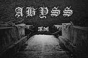 Black & White Thorn, a Blackletter Font by Chun (Thumbnail 9 of 9)