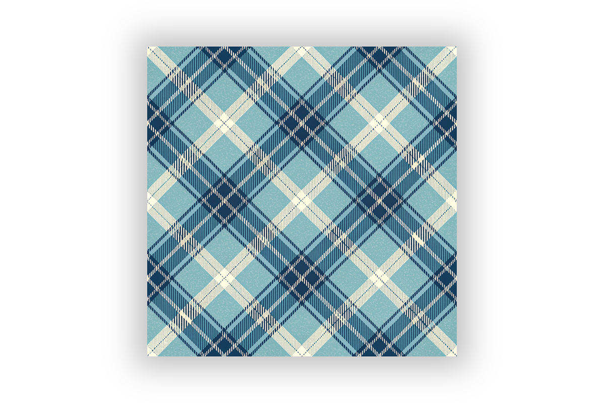 Blue Tartan Seamless Pattern, a Pattern Graphic by FloridPrintables (Photo 3 of 9)