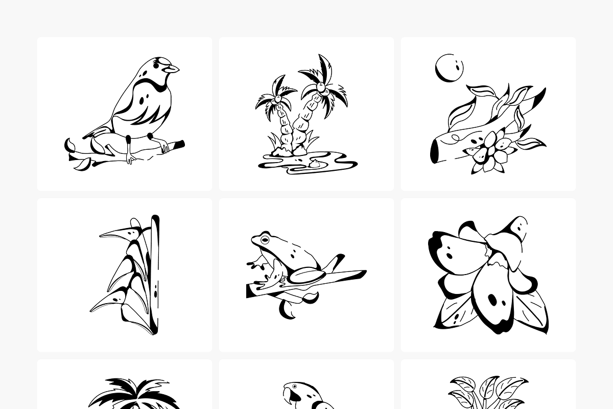 Animated Tropical Icon Set, a Duotone Icon by Prosymbols (Photo 12 of 14)