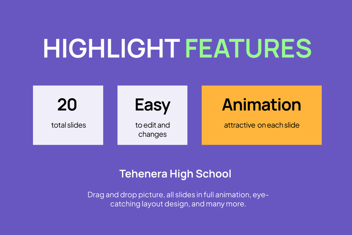 High School Google Slides, a Presentation Template by Loin Studio (Photo 2 of 4)