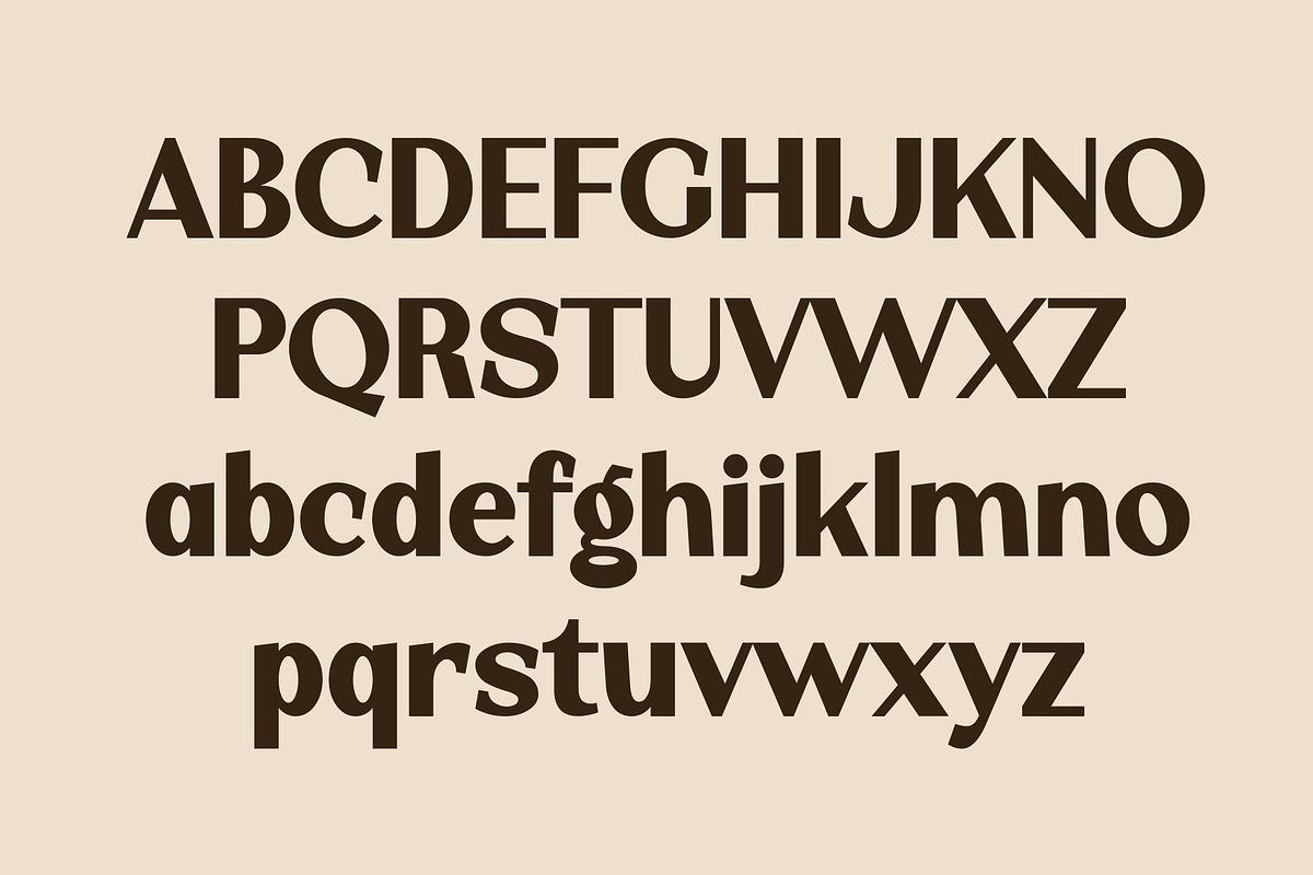 Malyin – Elegant Retro Typeface, a Sans Serif Font by MaikoHatta (Photo 6 of 8)