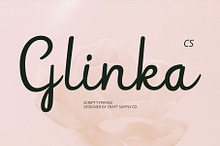 CS Glinka – Script Font