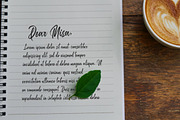 Belgedes, Hand Lettered Script Font, a Script Font by Motokiwo (Thumbnail 10 of 14)