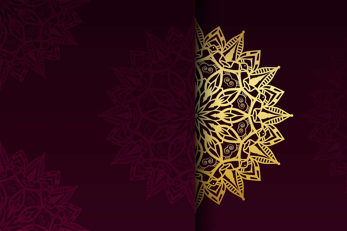 560+ Mandala Design Mega Collection, a Decorative Illustration by NJ Himel (Photo 247 of 289)