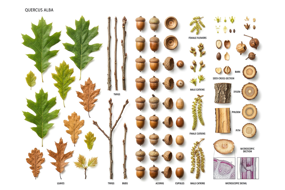 Botanical Plant Anatomy Bundle, an Object Illustration by StockVerse Creative (Photo 2 of 4)