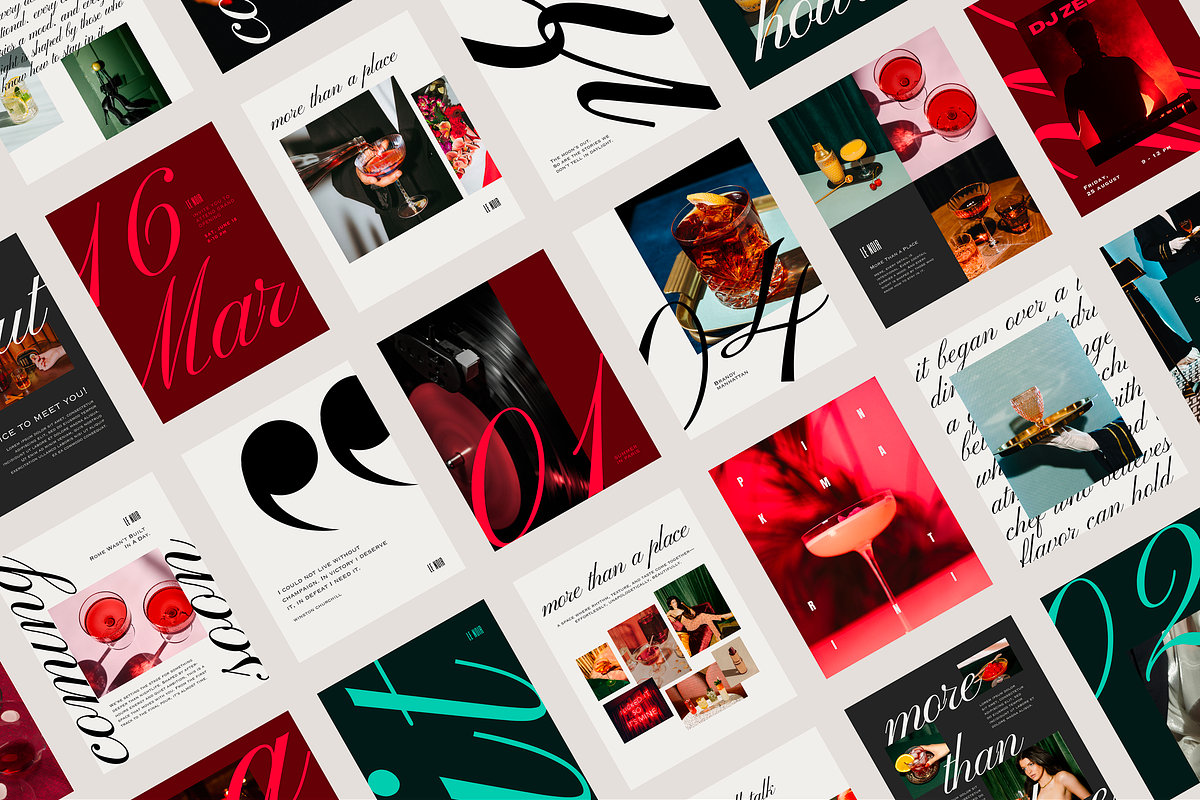 Chic Instagram Posts & Stories Canva, a Social Media Template by LePosey Studio (Photo 1 of 7)