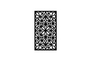 Black Geometric Pattern Panel SVG, an Object Graphic by jahid234 (Thumbnail 12 of 13)