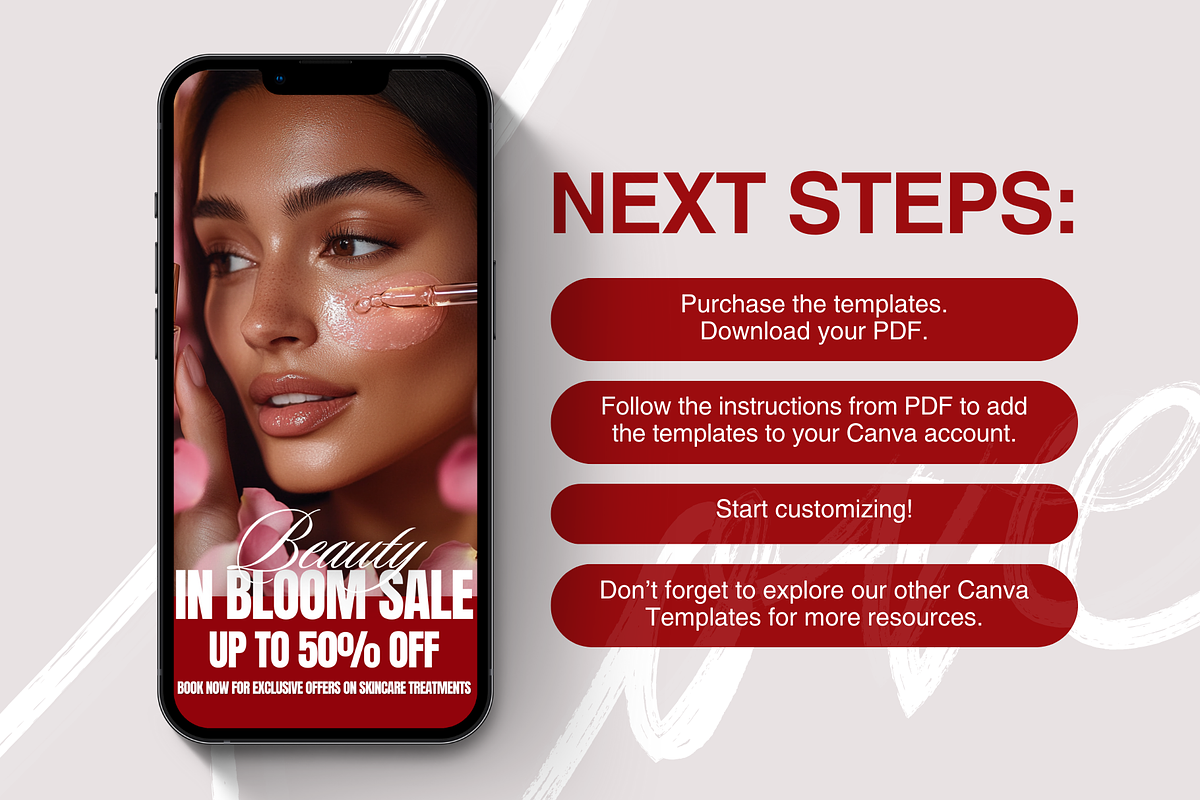 Valentine's Day Skincare Instagram, a Social Media Template by DesignsbyMariaStudio (Photo 8 of 10)