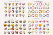 Birth Month Flower Clipart Bundle, an Illustration by PaintPixelCo (Thumbnail 6 of 14)