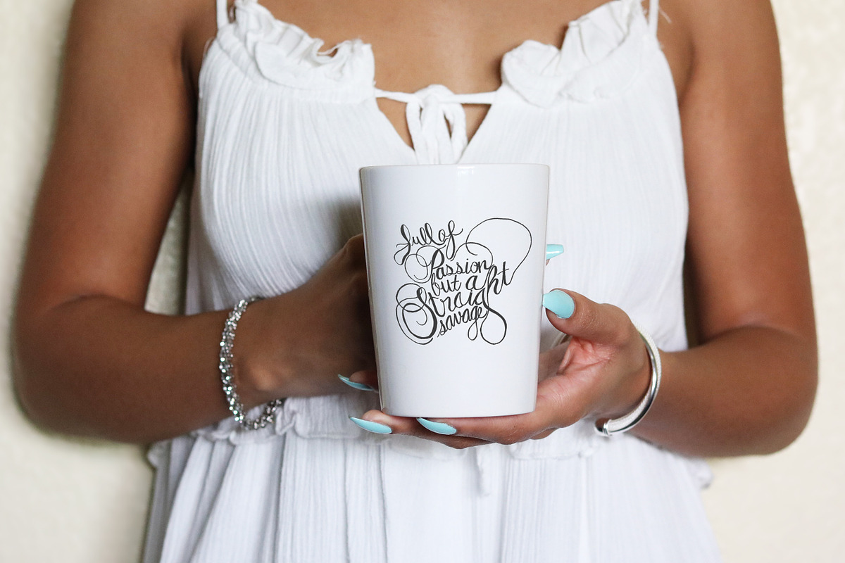 CHERRY NOIR Spring Chic Mug Mockup, a Product Mockup by Cherry Noir Design (Photo 4 of 4)