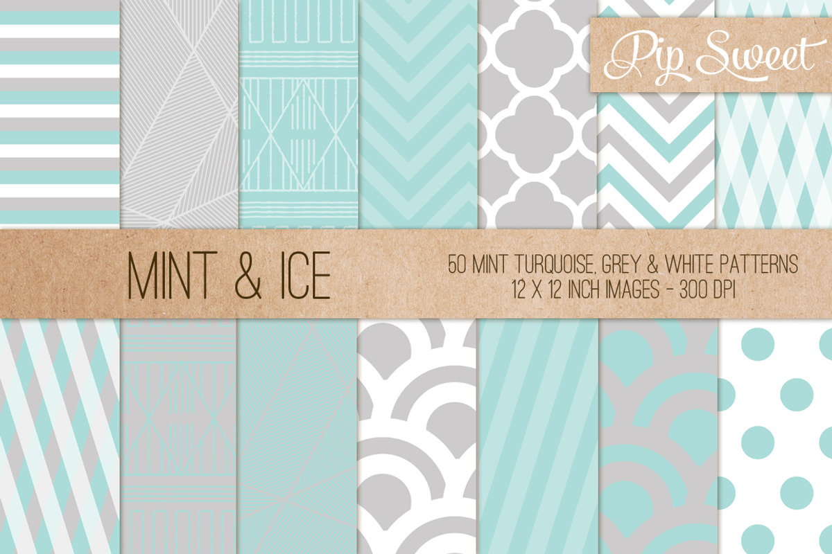 Mint & Ice 50 Pattern Set