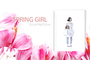 Spring Girl, a Person Illustration by Knysh Ksenya (Thumbnail 3 of 8)