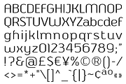 Galerie, a Sans Serif Font by ArtyType (Thumbnail 3 of 5)