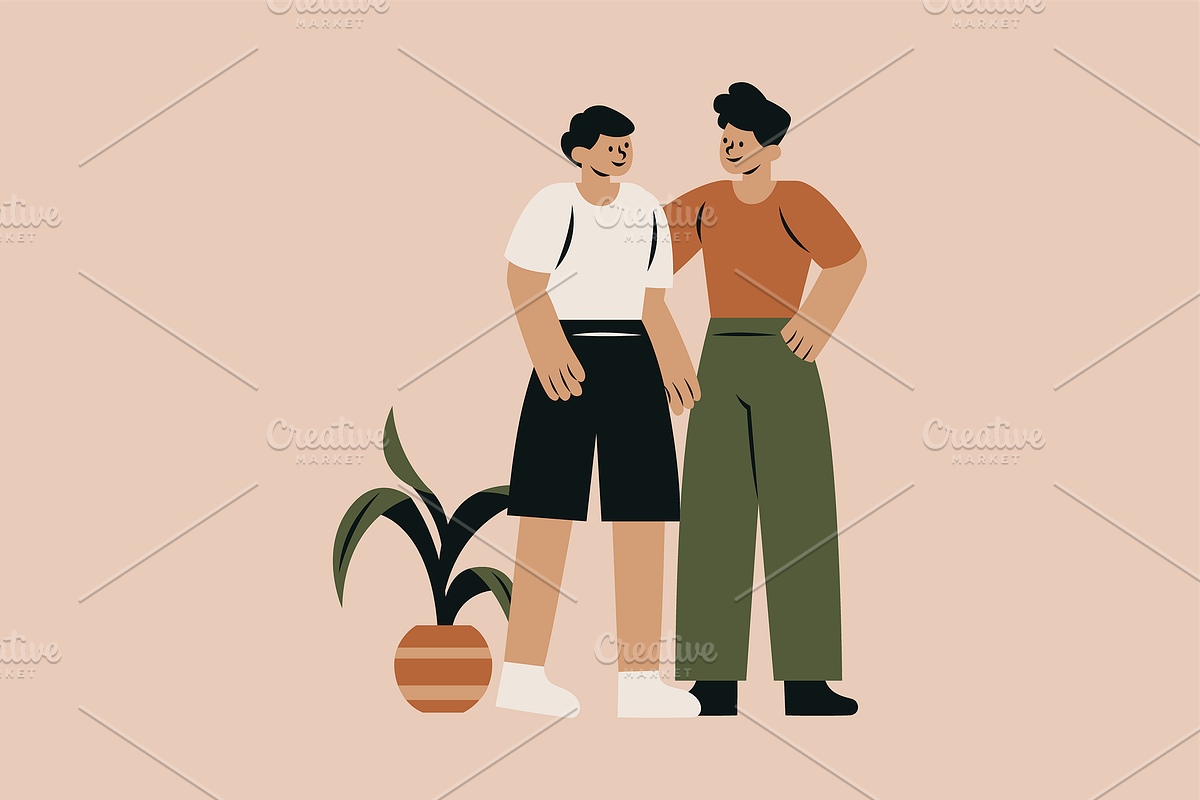 Family Diversity Illustration, a Person Illustration by Jump Studio (Photo 3 of 10)