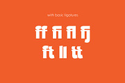 PGR Muffle - Inktrap Font, a Sans Serif Font by Pikgura (Thumbnail 5 of 8)