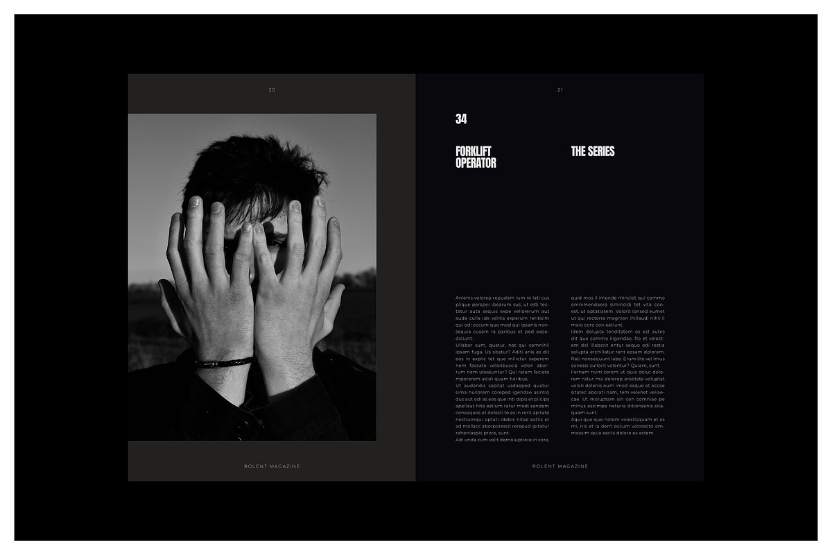 ROLENT Creative Portfolio, a Magazine Template by Arif Tri Ananta (Photo 11 of 14)