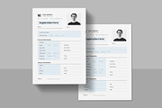 Registration Form | Word, a Stationery Template by Pixelpick (Thumbnail 3 of 3)