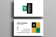 Clean Business Card Layout, a Business Card Template by MightyDesign (Thumbnail 3 of 6)