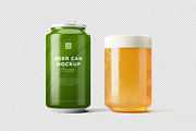Beer Can Mockup, a Product Mockup by zpackcreative (Thumbnail 4 of 4)