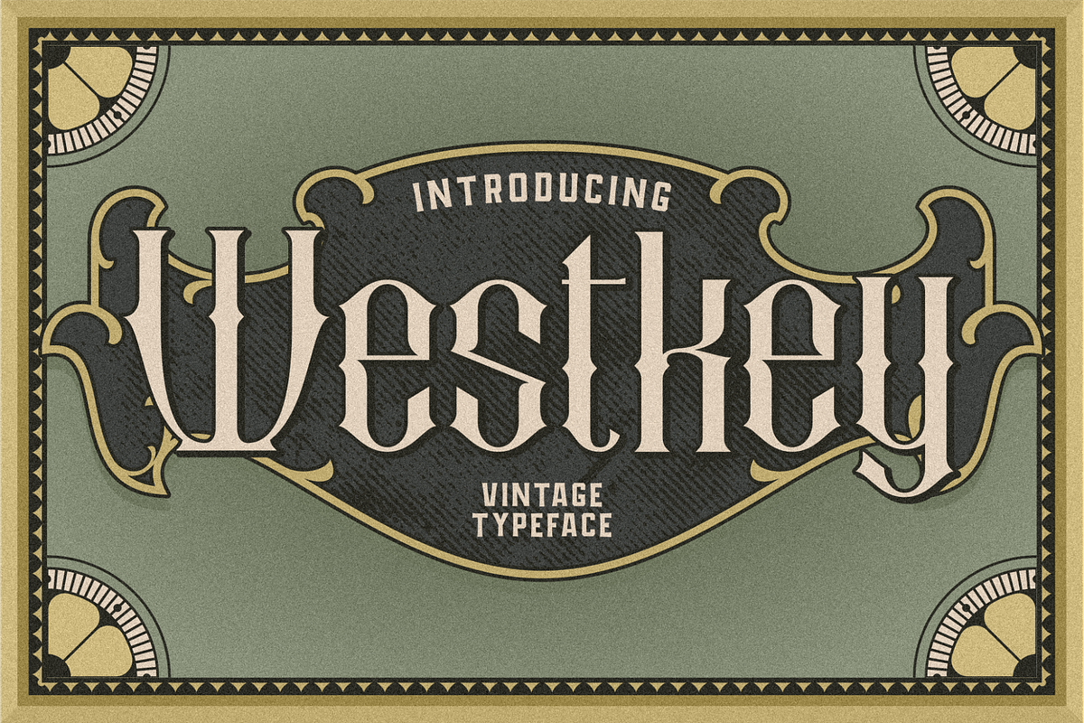 Westkey Victorian Type, a Slab Serif Font by 24Design Studios (Photo 1 of 5)