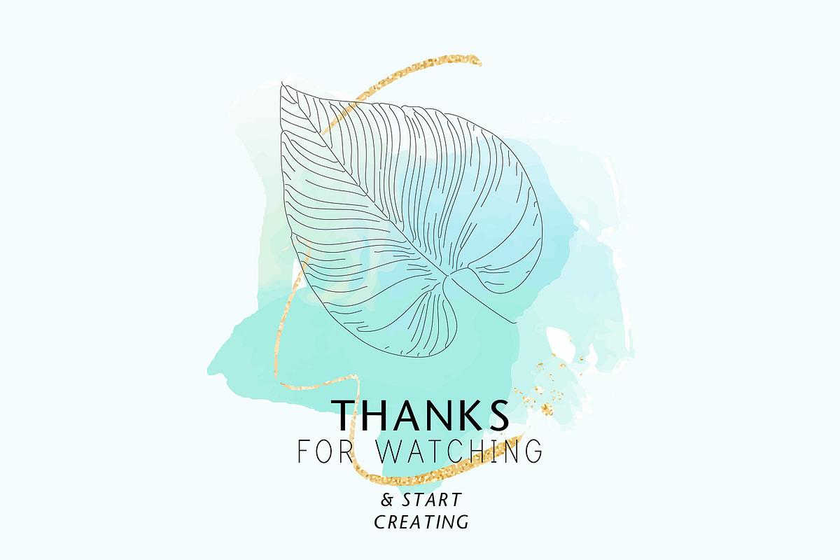 Palm & Fern Modern Floral Logo, a Branding & Logo Template by Design Unique (Photo 15 of 15)