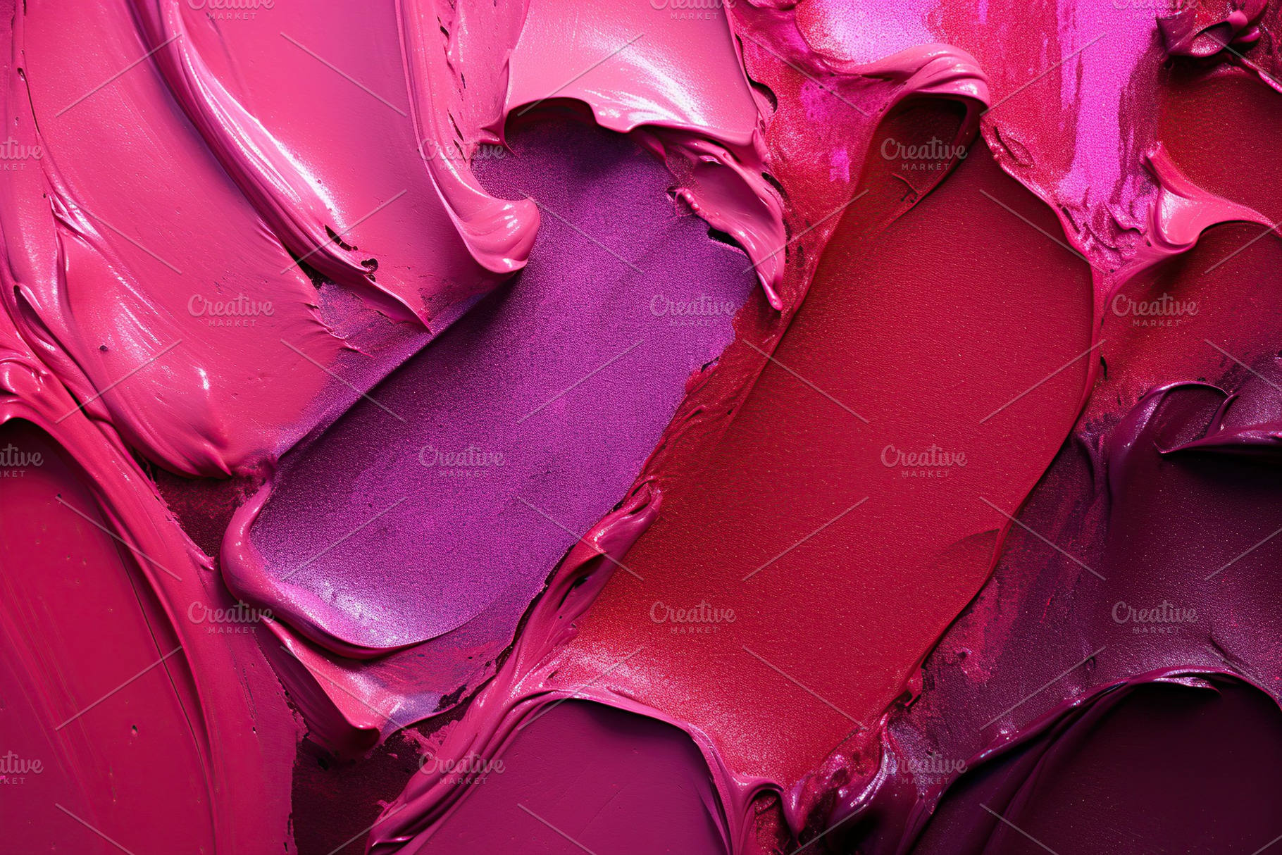 Background of lipstick smears, a Beauty & Fashion Photo by AlyaAnd