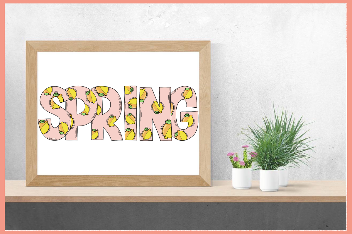 Spring cute fonts