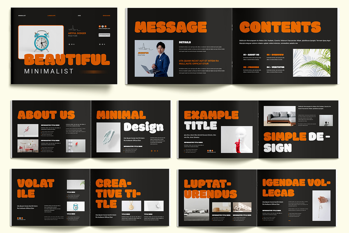 Beautiful Landscape Brochure