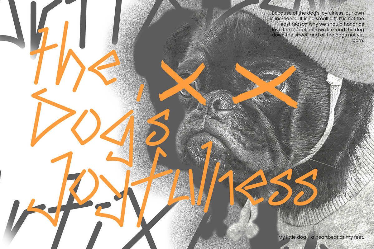 Bloqk Raw Grafitti Font Typeface, a Handwritten Font by ArtiXLabs (Photo 2 of 10)