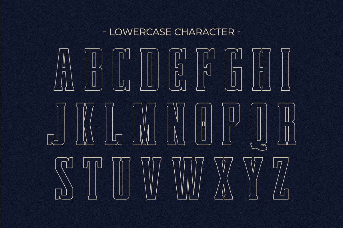 Varsity Holiday - Condensed Slab, a Slab Serif Font by Pian45 Studio (Photo 3 of 12)