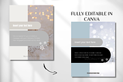 White Christmas Instagram Templates, a Social Media Template by SociallyyCreative (Thumbnail 7 of 10)