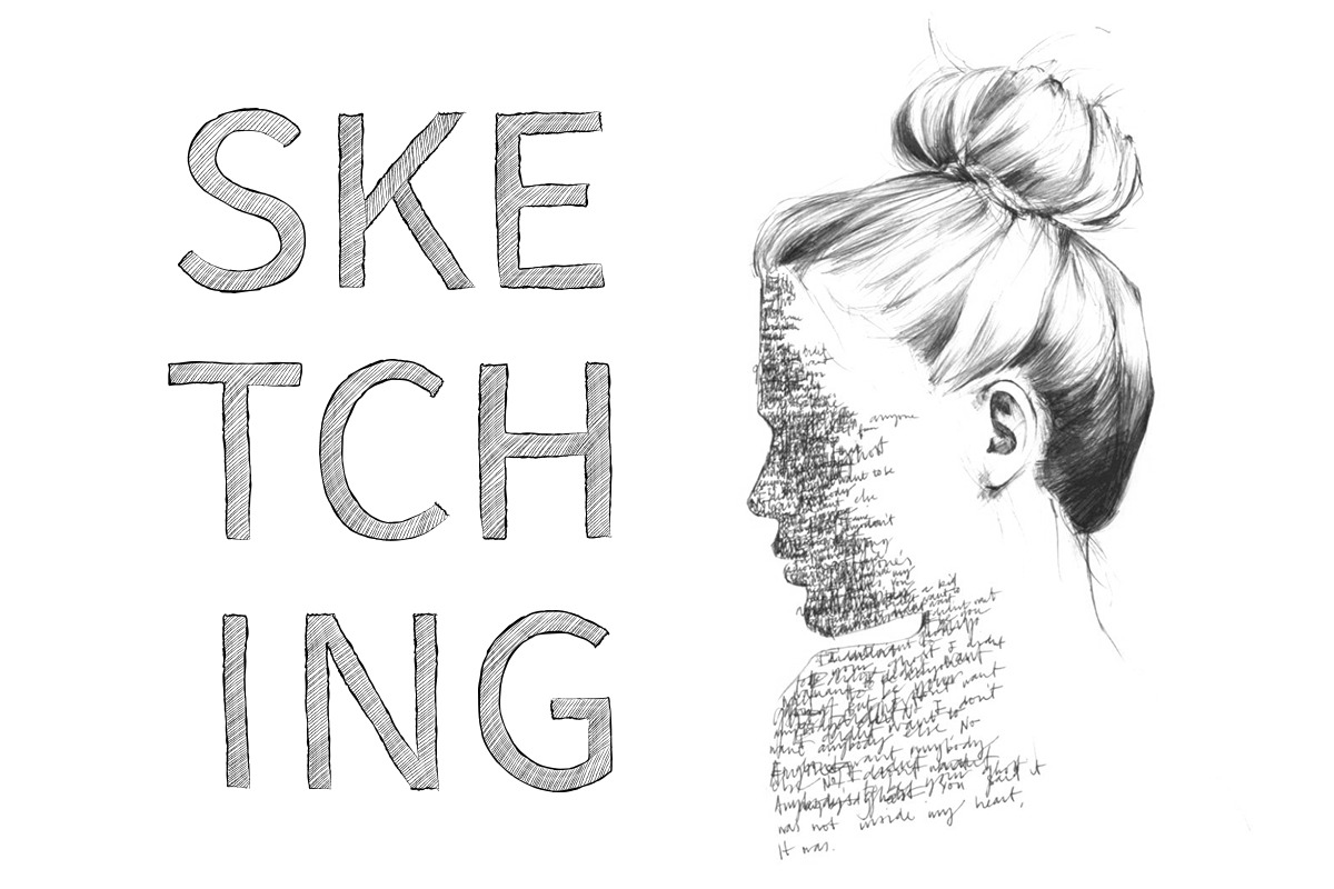 Dashed Handwritten Alphabet, a Symbol Font by Alice_Evans (Photo 7 of 11)