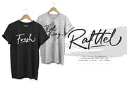 Rafttel Font, a Script Font by Ardyanatypes (Thumbnail 5 of 12)