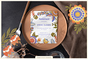Folk Spring Illustrations, a Decorative Illustration by GVGraphics (Thumbnail 9 of 14)