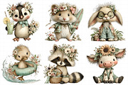Whimsical Summer Animal Clipart Bund, an Illustration by Daily.Designs (Thumbnail 7 of 7)