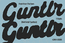 Guntlr – Rough Handwritten Script