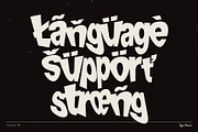 Dazed TM – Warped Font, a Sans Serif Font by Type Mania (Thumbnail 10 of 12)