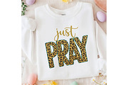 Just Pray Christian Png Religious, an Illustration by Designking (Thumbnail 6 of 6)