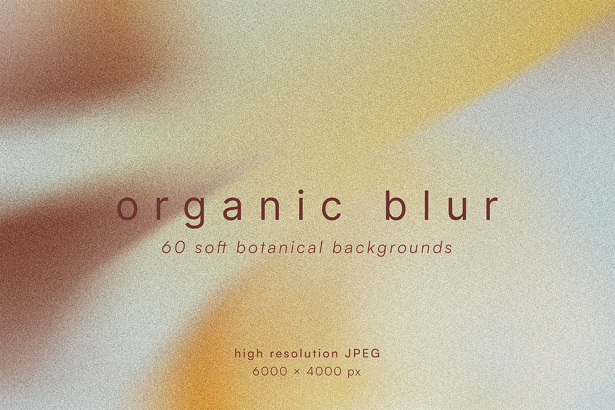Organic blur backgrounds, a Background Graphic by kondratya (Photo 1 of 12)
