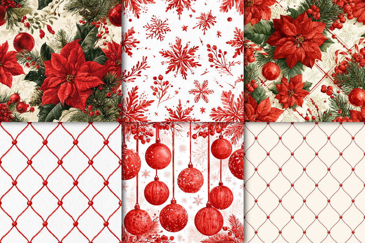 Spice Christmas Seamless Paper, a Pattern Graphic by Black Bird Studio (Photo 3 of 6)