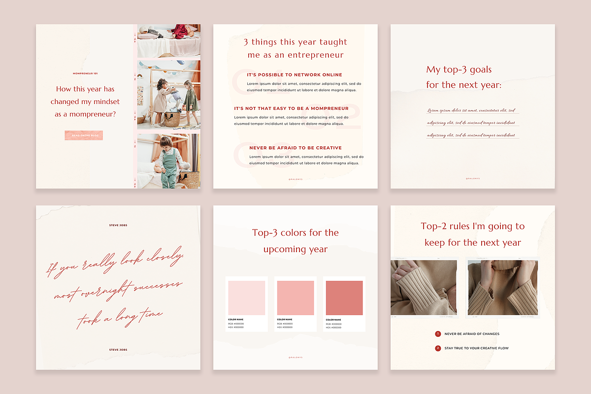 Year In Review Templates | Canva, a Social Media Template by Ralony (Photo 5 of 9)