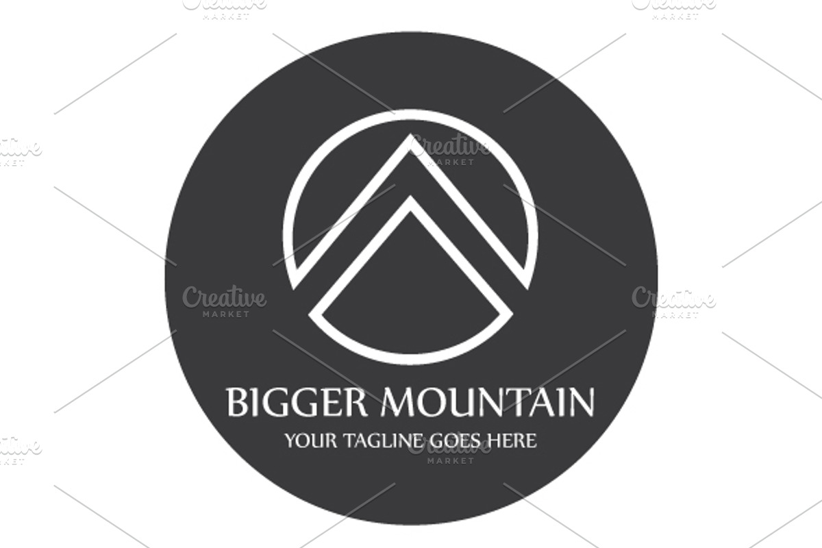 Bigger Mountain Logo, a Branding & Logo Template by MLJ studios (Photo 5 of 7)