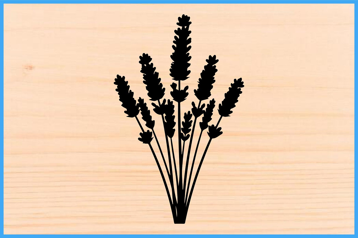 Lavender Silhouette Puzzle Bundle, an Object Illustration by Designer_Momina (Photo 6 of 8)