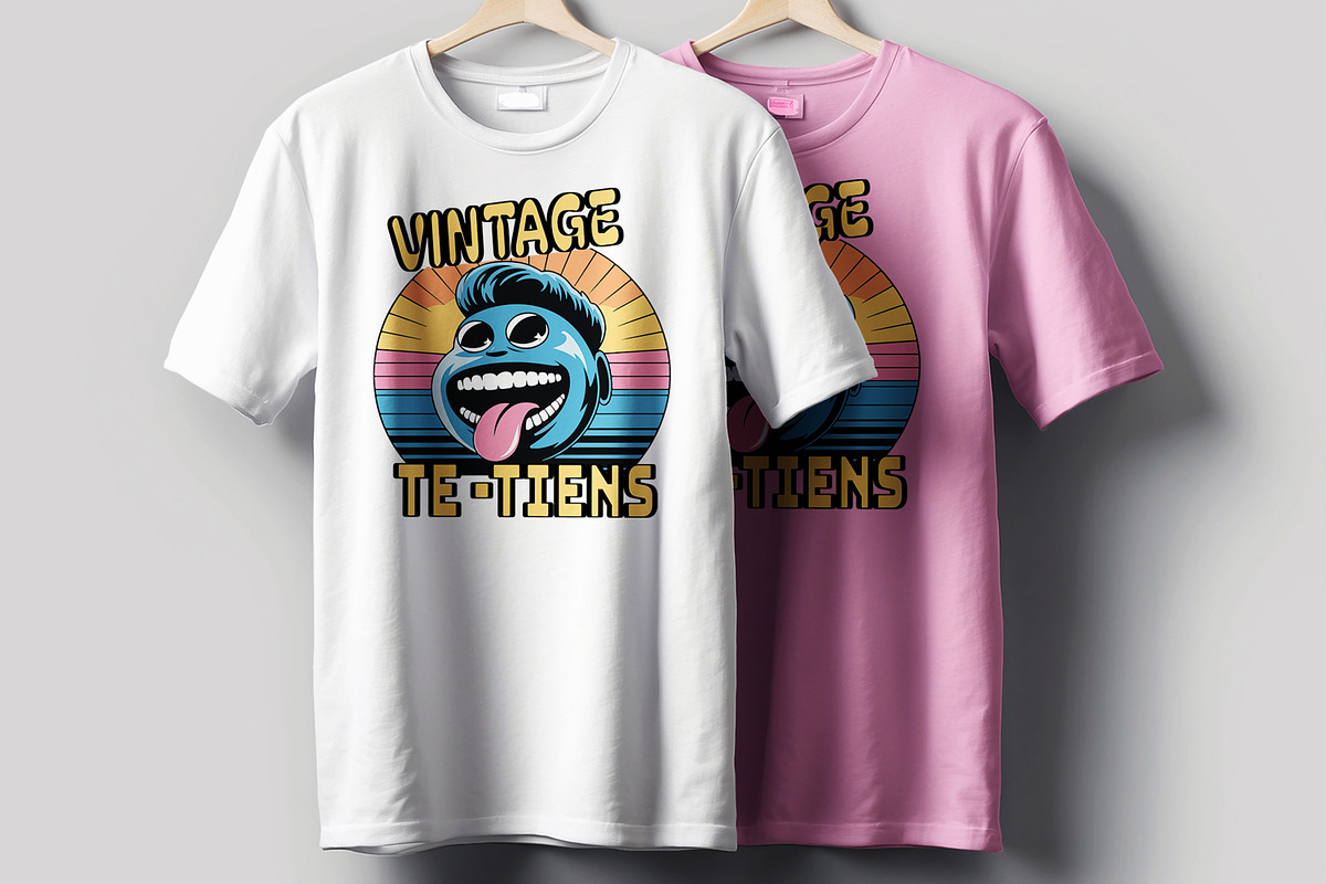 Retro Pop Art Style Tshirt preview 2