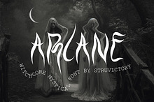 Arcane - Witchcore Mystical Font