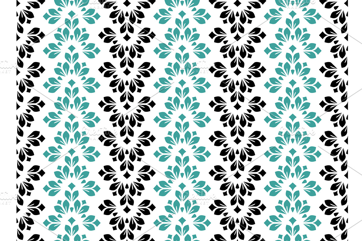 Flower geometric pattern. Seamless, a Pattern Graphic by RODINA (Photo 1 of 3)