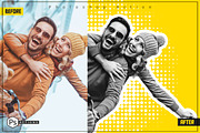 Pop Art Yellow Action, an Action Add-On by DuoFankaar (Thumbnail 6 of 8)